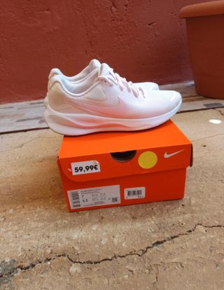 Nike Revolution 7 Mujer Rosa/Blanco