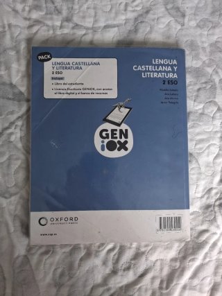 Lengua castellana y literatura 2o ESO