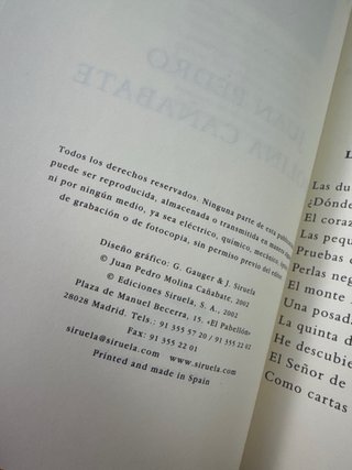 Libro: El secreto de los buscadores de perlas