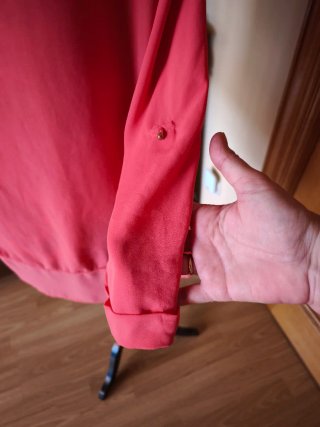 Elegante Blusa de Gasa Coral Atmosphere T. 44 -