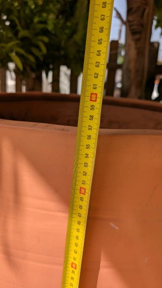 Macetero grande de terracota