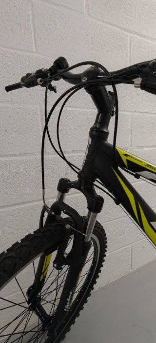 Bicicleta BH FS 26 Negra y Amarilla