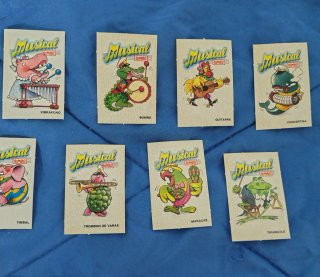 Colección cromos Bimbo Musical,1986