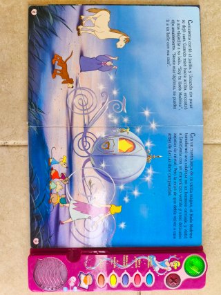 Libro grande interactivo Cenicientas Vtech