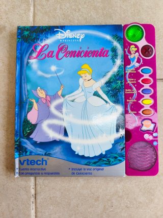 Libro grande interactivo Cenicientas Vtech