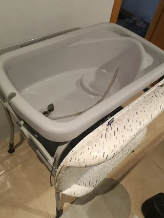 Cambiador bañera bebé marca chicco