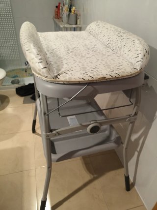 Cambiador bañera bebé marca chicco