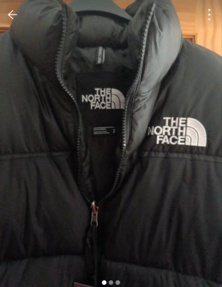Abrigo  Negro Talla S Nuevo