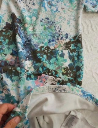 Vestido H&M floral midi