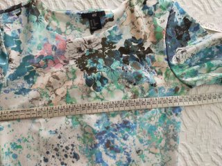 Vestido H&M floral midi