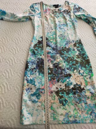 Vestido H&M floral midi