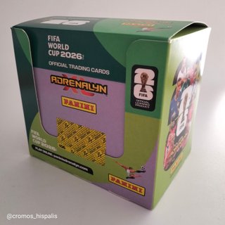 Panini Adrenalyn World Cup 2026 caja 50 sobres