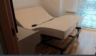 Cama articulada eléctrica 135x190 + colchón látex