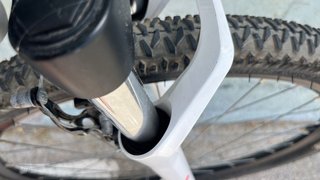 Bicicleta MTB Rockrider ST 100 Blanca