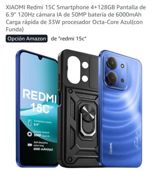 Xiaomi Redmi 15C Azul