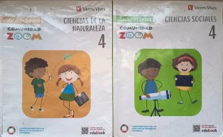 Pack de libros de texto de 4 primaria