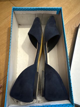 Zapatos planos Marypaz azul talla 38
