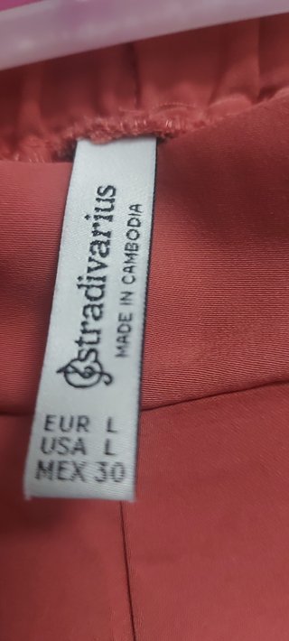 Pantalón fino naranja