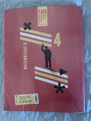 Libro MATES 4 ESO “edelvives”