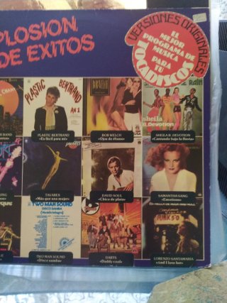 Vinilo LP Explosión de Éxitos Varios Artistas