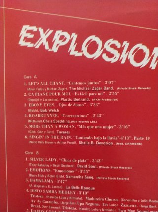 Vinilo LP Explosión de Éxitos Varios Artistas