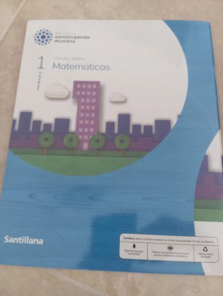 Matemáticas 1 primaria Santillana