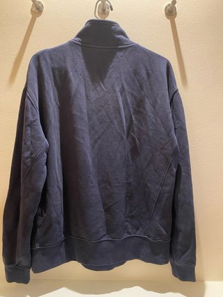 Jersey Zara azul con cremallera