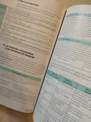Lengua castellana y literatura 1, Le Bachillerato