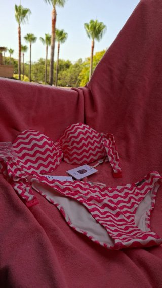 Bikini Ysabel Mora Push-up Nuevo