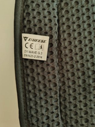 Espaldera Dainese Wave G3 Moto/Esquí