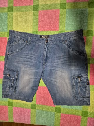 Pantalón corto vaquero FOBO multibolillos