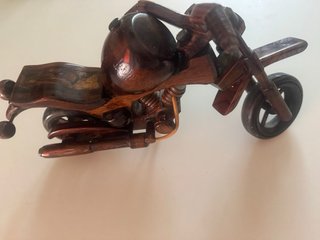 Moto Scooter Madera Artesanal