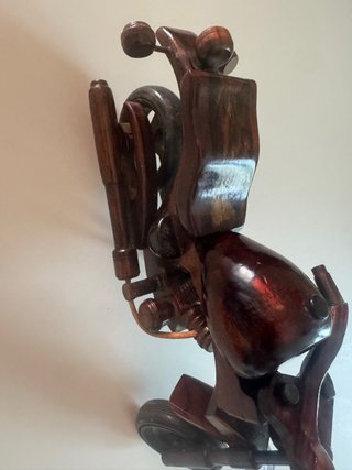 Moto Scooter Madera Artesanal