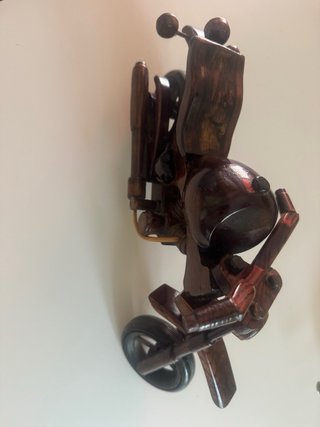 Moto Scooter Madera Artesanal
