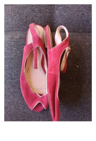 Sandalias planas Hazel rojas