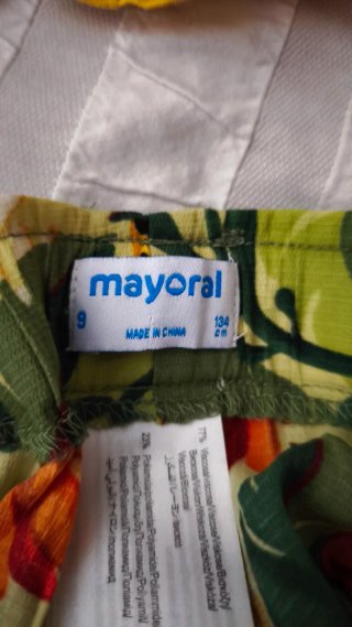 Conjunto Mayoral niña 9 años