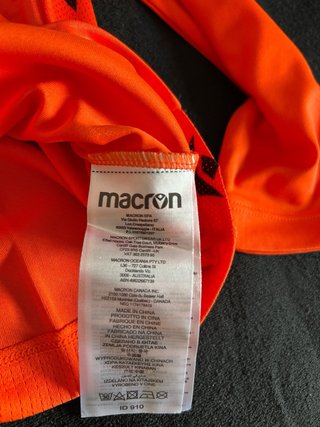 Camiseta Portero Cádiz Macron Naranja T.L