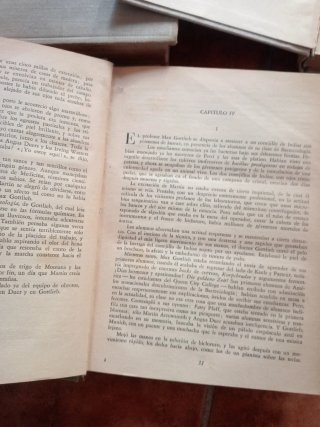 3 libros antiguos década de los 40 y 50