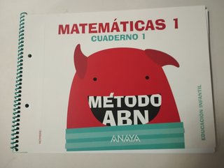 Matemáticas 1 método ABN : educación infantil