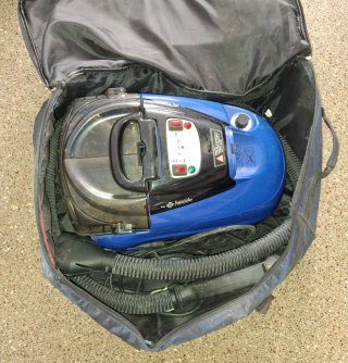 Acualimpia  mercedes Limpiador a Vapor Azul