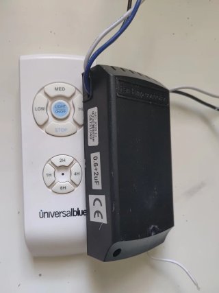 Control remoto variador velocidad ventilador techo
