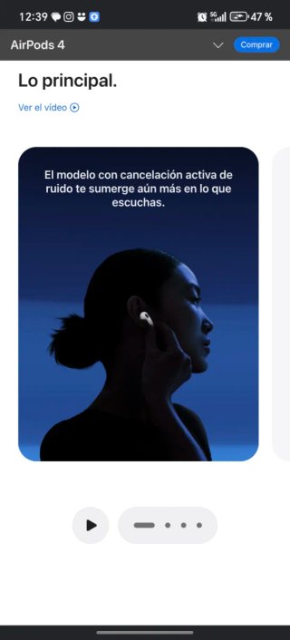 AirPods 4 Apple Blancos