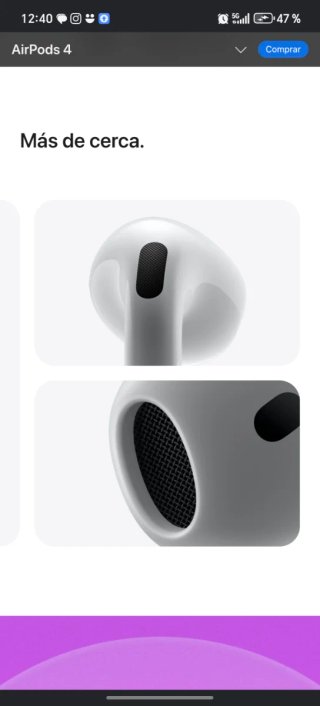 AirPods 4 Apple Blancos