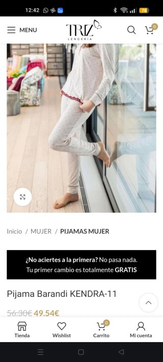 Pijama Barandi Kendra