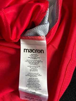 Camiseta Portero Cádiz Macron Roja