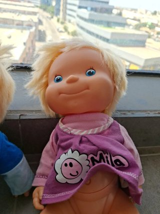 Muñecos Mila y Malo