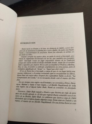 Masnavi. Versos Espirituales.