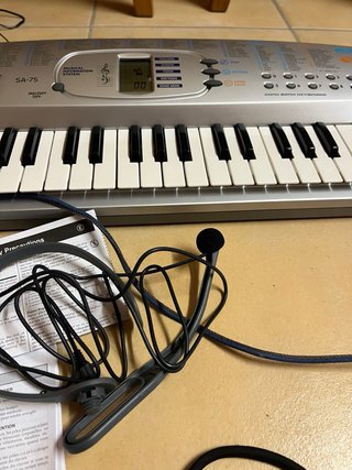 Teclado Casio SA-75