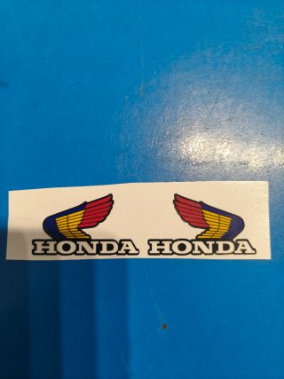 Pegatinas Alas Honda Vintage
