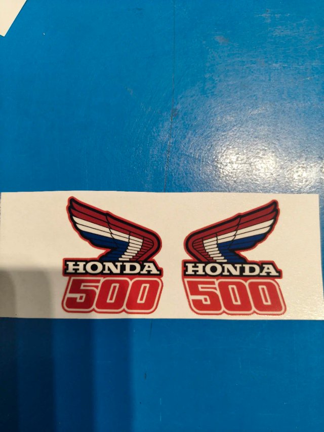 Pegatinas Alas Honda Vintage